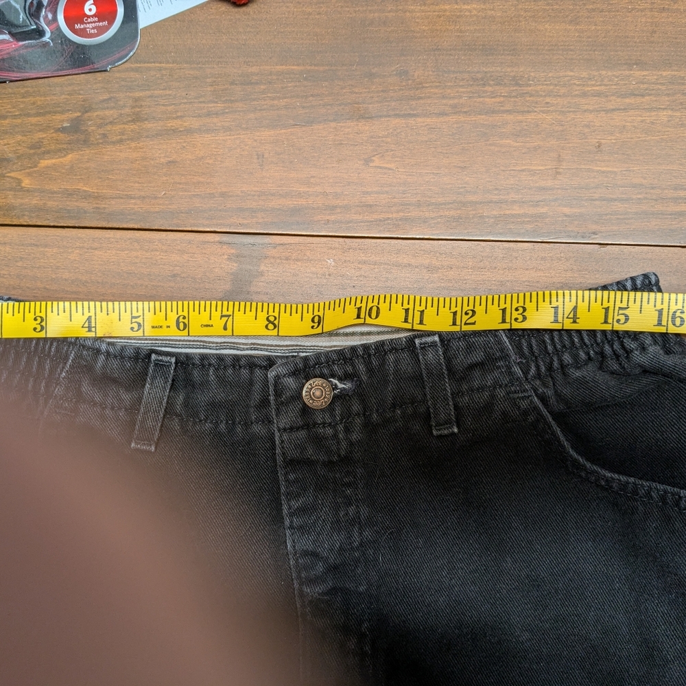 Vintage Lee Original Jeans Size 16 / 18W M Womens Jeans - Picture 7 of 8